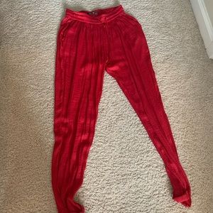 Zara Silk jogger pant